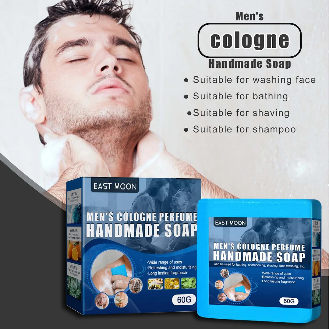 Male Cologne Perfume Soap Bath Soap