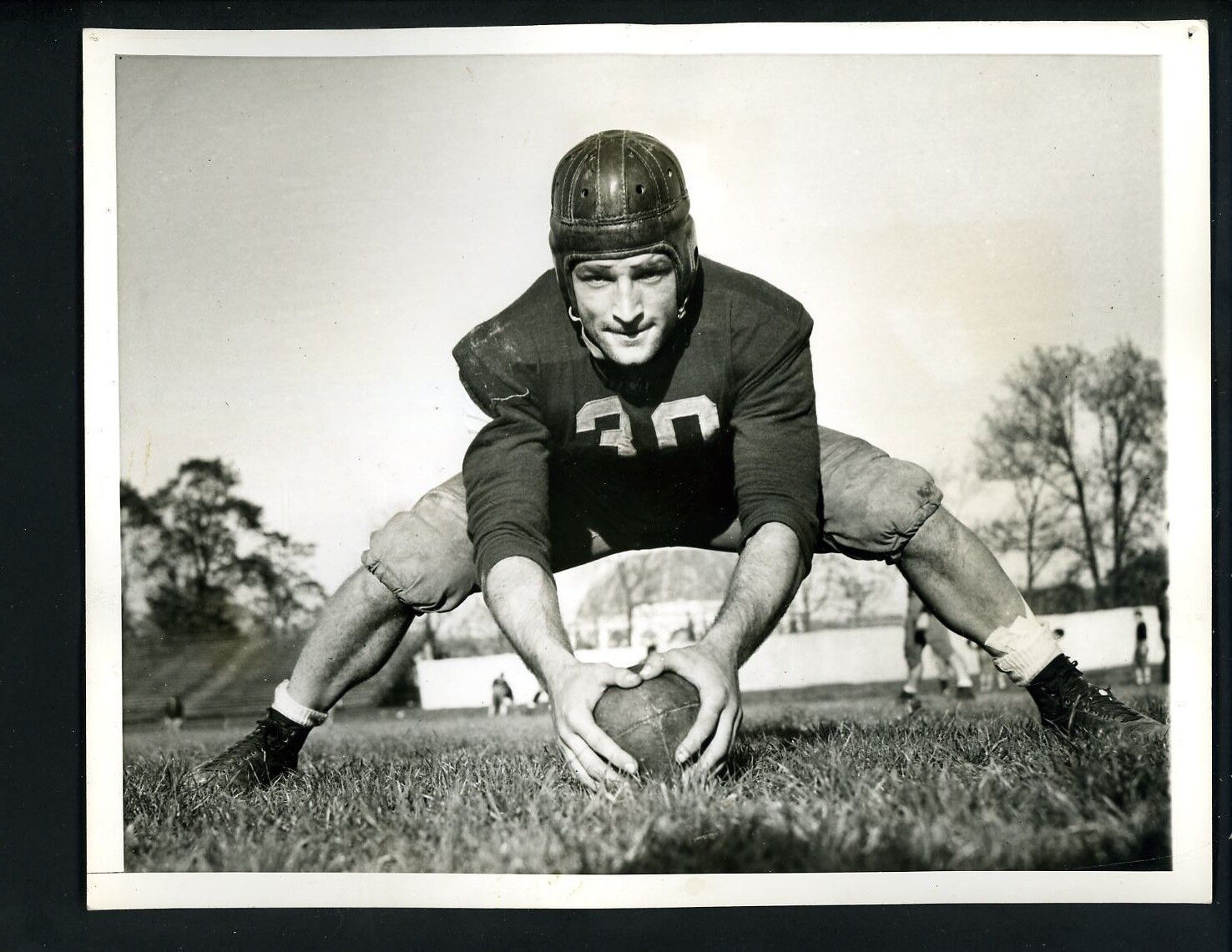 Alex Wojciechowicz Fordham University circa 1937 Press Photo Poster painting