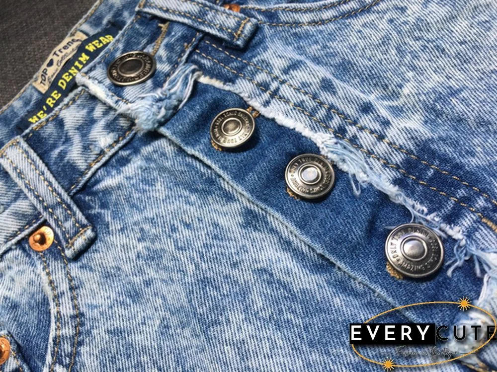 Womens Jean Shorts High Waisted Frayed Ripped Denim Short Jeans Size Lace up Shorts Plus Size