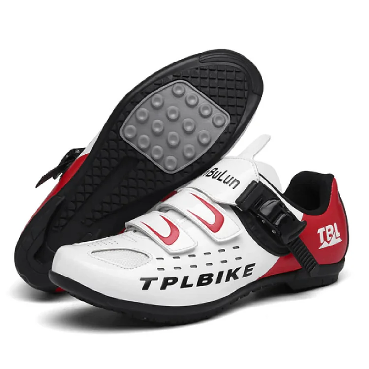 White Burner Cycling Shoes