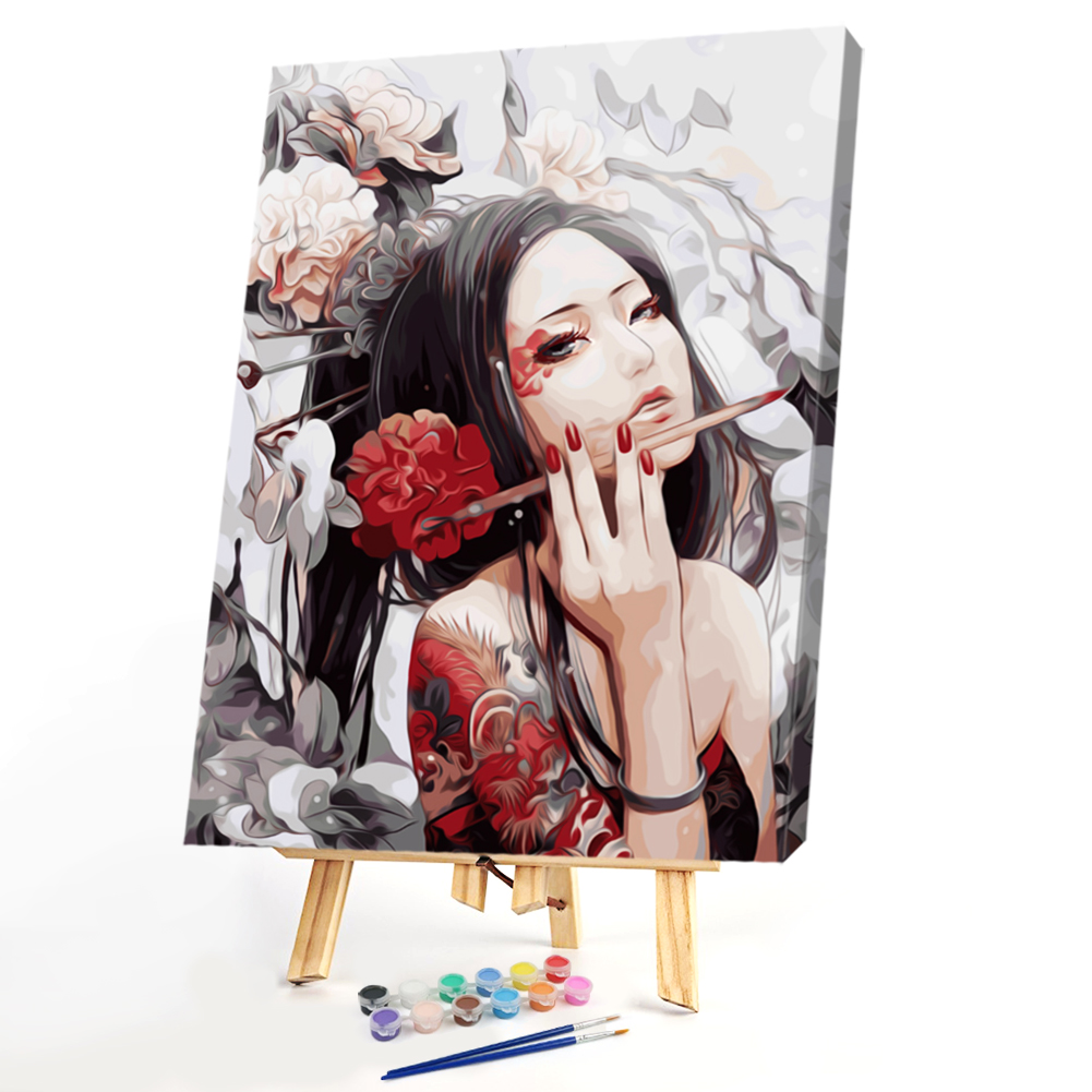 

30*40CM Paint By Numbers-Sexy Girl, 501 Original