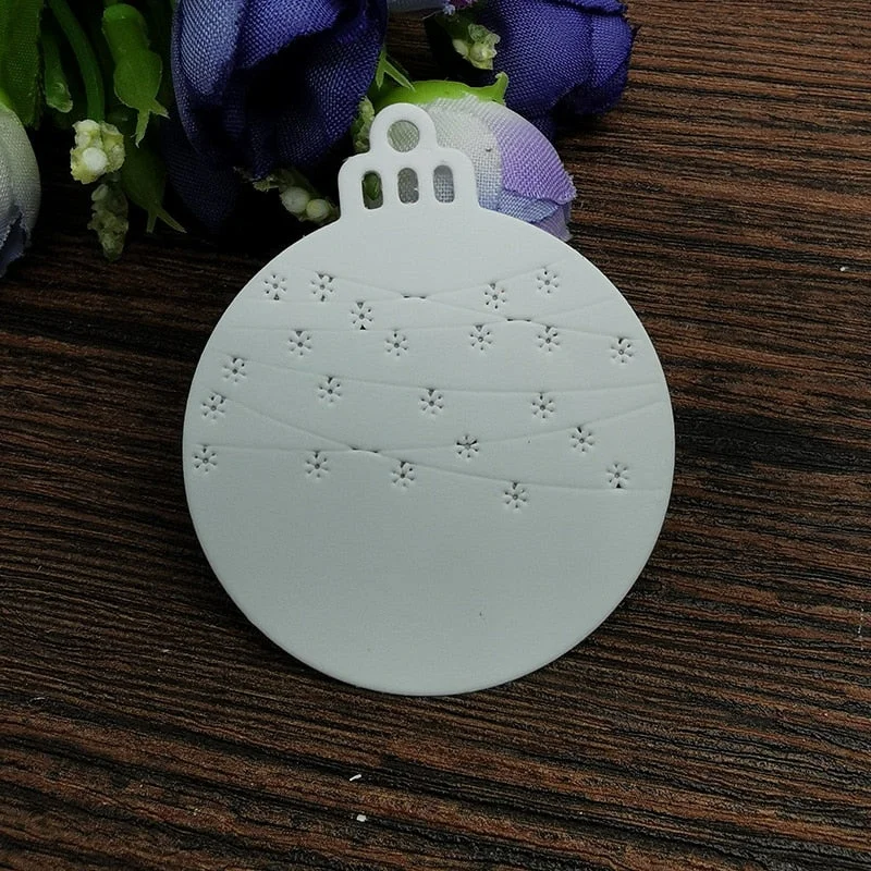 4pc Christmas bell snowflak Metal Cutting Dies Stencils For DIY Scrapbooking Decorative Embossing Handcraft Die Cutting Template