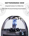 Ferrofluid Speaker - Dancing Ferrofluid Bluetooth 5.0 Wireless Speaker, with 4-Color Adjustable Light