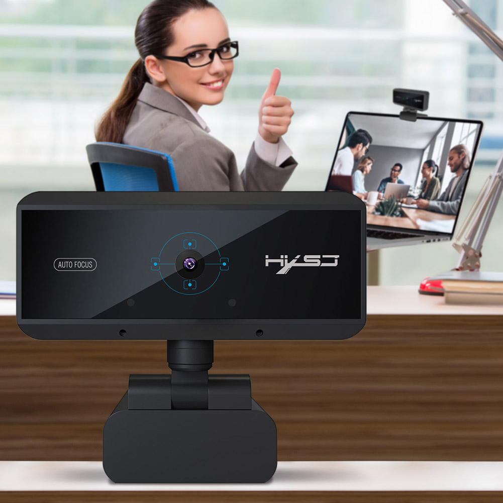 

HXSJ S3 USB 1080P Auto-Focusing Webcam HD Camera with Built-in Microphone, 501 Original