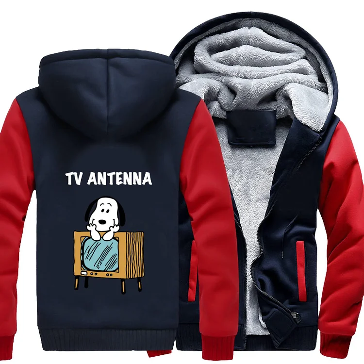 TV Antenna, Snoopy Fleece Jacket