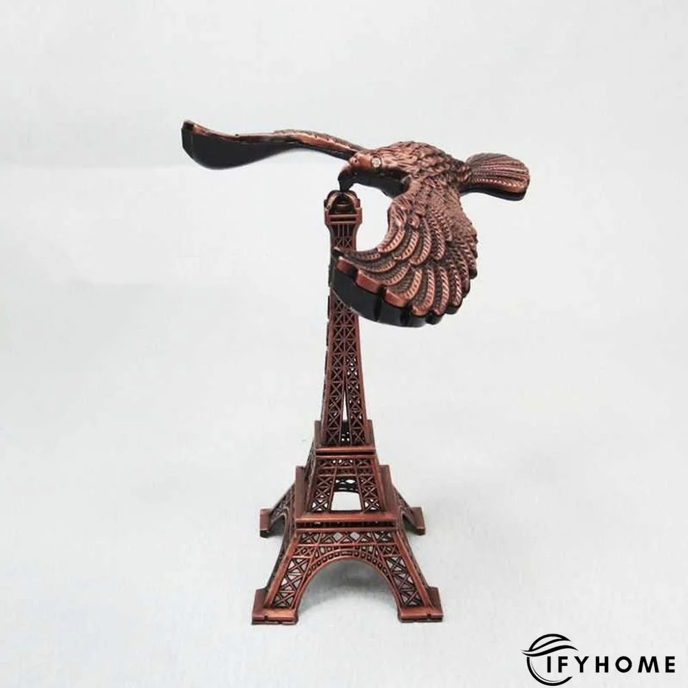 Balanced Eagle With Eiffel Tower Ornament | IFYHOME