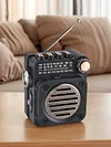Portable Radio Wireless BT Music Player FM AM SW Stereo Radio for Indoor Outdoor