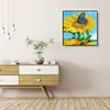5D diy partielle spezielle geformte Bohrer Diamantmalerei Sonnenblume Dekor (yxc394)