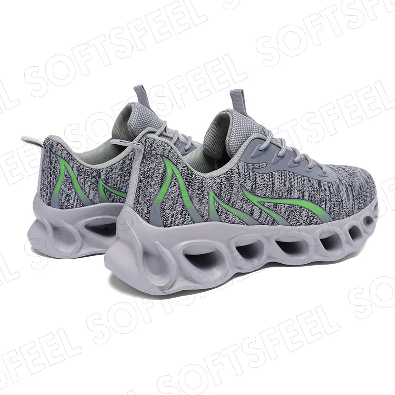 Softsfeel Women's Relieve Foot Pain Perfect Walking Shoes - Gray