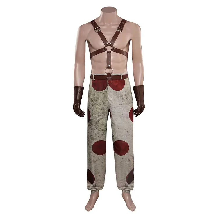 Twisted Metal 2023 Sweet Tooth Clown Outfits Cosplay Costume Halloween Carnival Suit