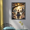 Buddha-11CT Stamped Cross Stitch 40*50cm