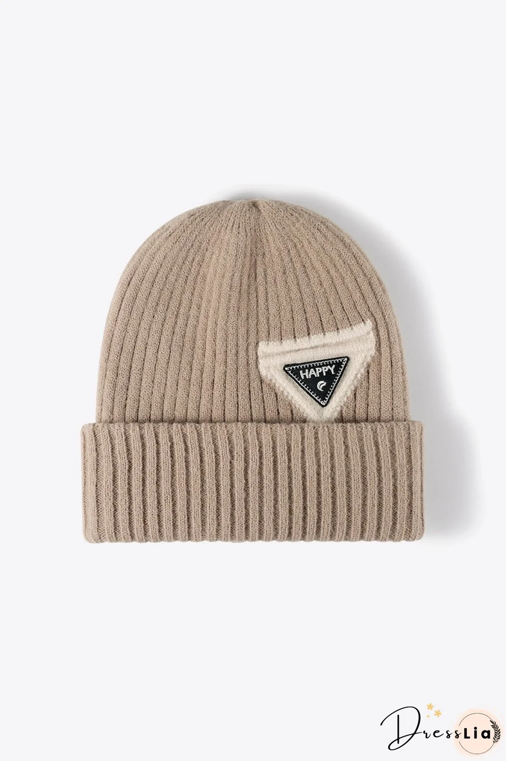 HAPPY Contrast Beanie