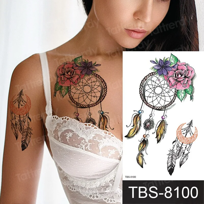 mandala temporary tattoo sticker lace black henna sex tattoo for woman under breast tattoo underboob sketches tattoo designs