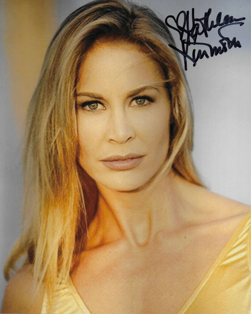 Kathleen Kinmont Original Autographed 8X10 Photo Poster painting - Renegade #4