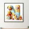 Diamond Painting-DIY Full Round Drill Letter N