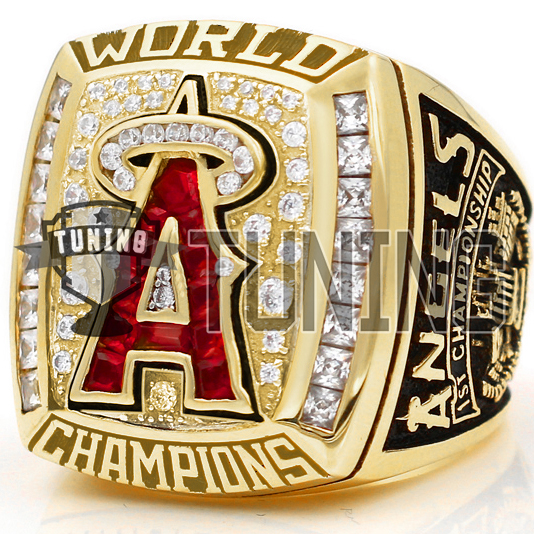 2002 Anaheim Angels World Series Championship Ring (Premium