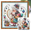 Weird Sewing Granny-11CT Stamped Cross Stitch 40*40cm/15.75*15.75in tapestrymarket