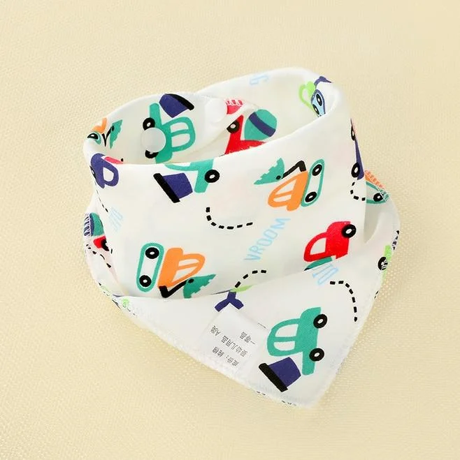 2019 Brand New 1Pcs Infant Kids Baby Unisex Feeding Saliva Towel Dribble Triangle Bandana Bibs Burp Cloths Baby Gifts