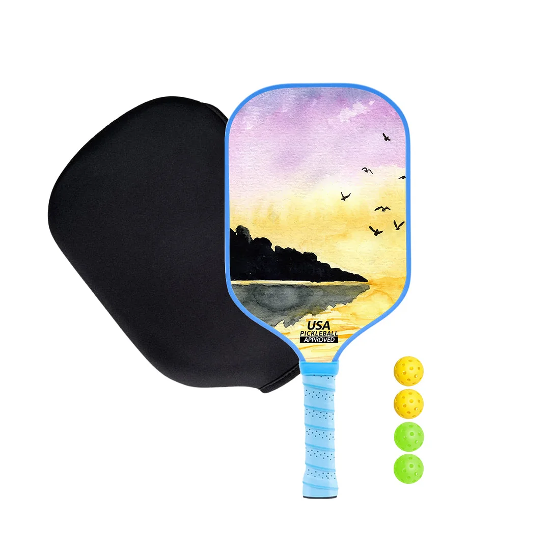 Original Paddle (16mm) T700 Sandblasted Carbon Fiber-Playful Paint Paddle
