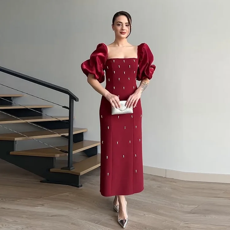 Retro Polka Dot Dress 