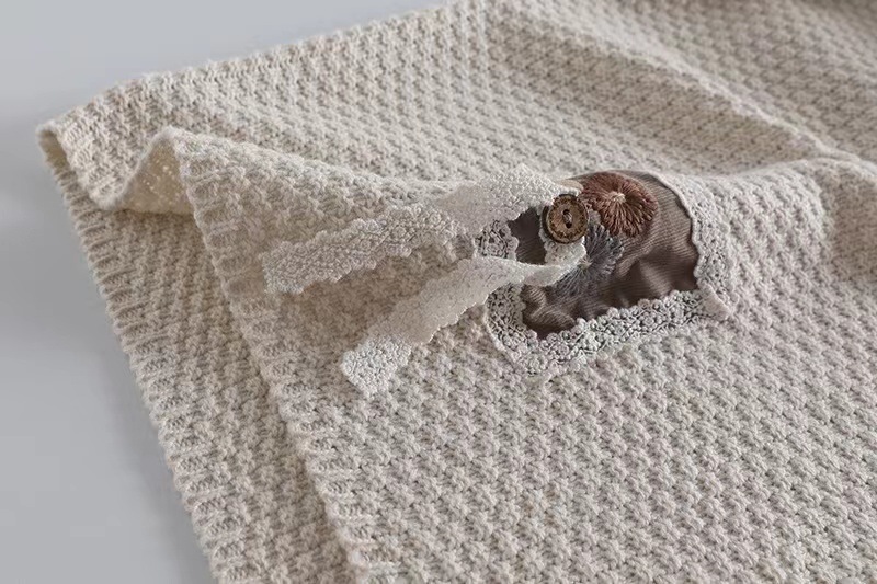 Chicfifth Sweater Women Winter Long Sleeve High Quality Autumn Vintage Top Knitted Cardigan