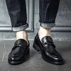 Men Dress Shoes Gentlemen Leather Formal Shoes