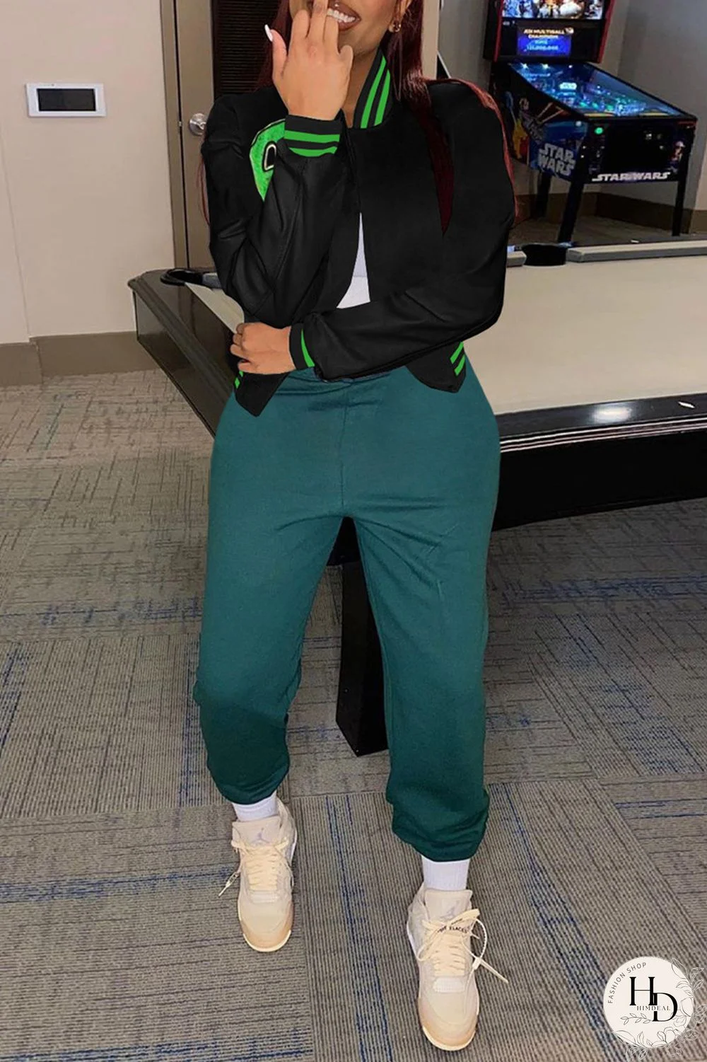 Yellow Fashion Casual Patchwork Cardigan Outerwear