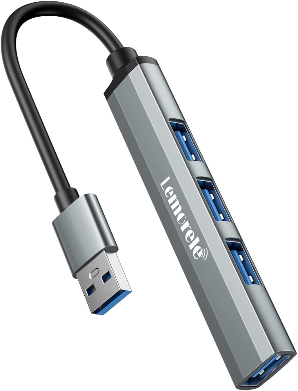 Lemorele 4-Port USB Hub【#TC53】 