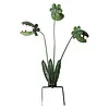 Metal Carnivorous Plant Garden Stake Weatherproof Large Venus Flytrap Plant Sculpture Rust Proof Painted Carnivorous Plants Garden Stake For Outdoor Gardens And Courtyards