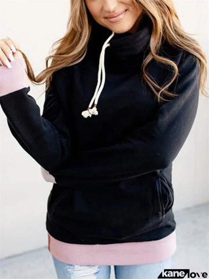 Women's Sports Sweet Long Sleeve Pullover Front Pocket Hoodies