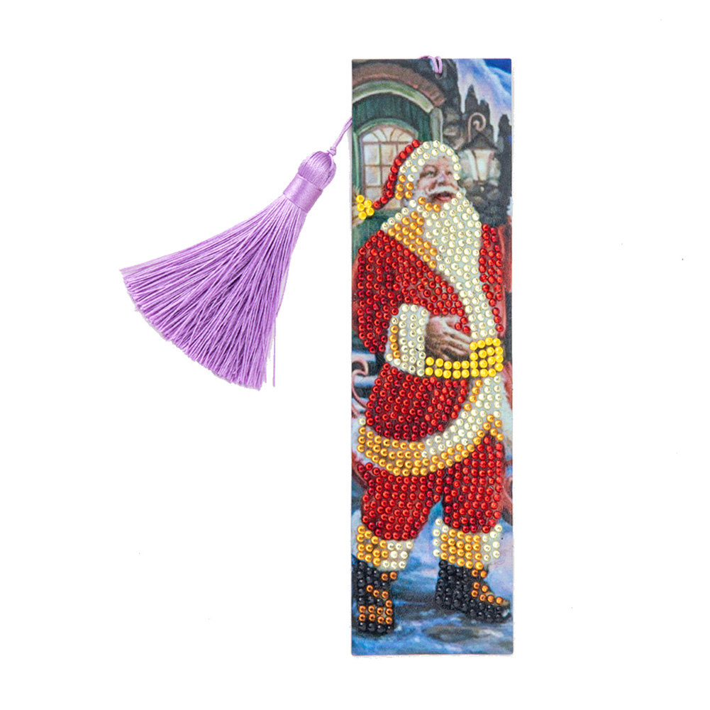 

Diamond Painting Bookmark - Special Shaped Diamond - Santa Claus, 501 Original