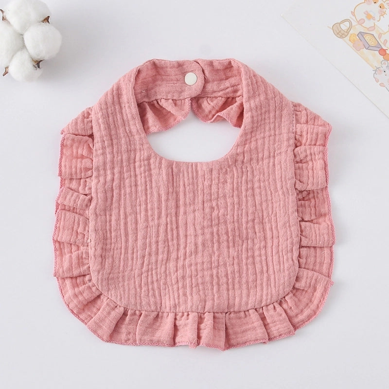 Cute Pastoral Letter Rainbow Fruit Cotton Burp Cloths Baby Accessories