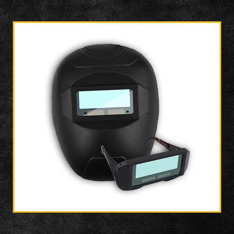 🎭Lightweight Durable 2-In-1 Welding Mask & Safety Glasses👓