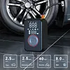 Electric Car Inflation Pump Rechargeable Lighting Power Bank Digital Tire Pump