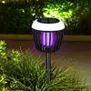 Solar Light Bug Zapper Waterproof Outdoor Mosquito Killer Solar Powered Fly Trap
