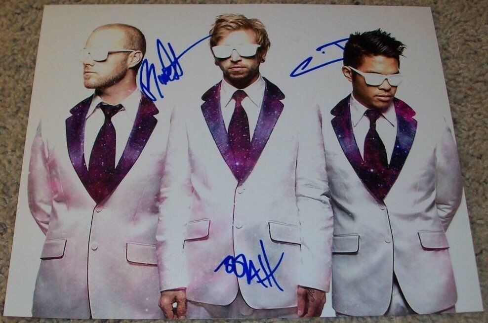 THE GLITCH MOB BAND SIGNED AUTOGRAPH 8x10 Photo Poster painting D w/PROOF BY ALL 3