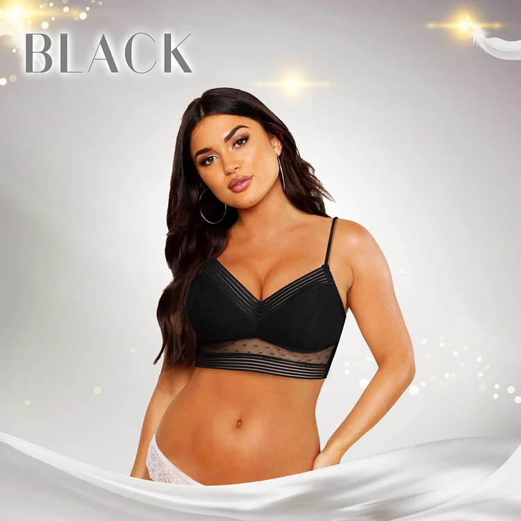🔥Today 70%OFF🔥Low Back Wireless Lifting Full Coverage Lace Bra