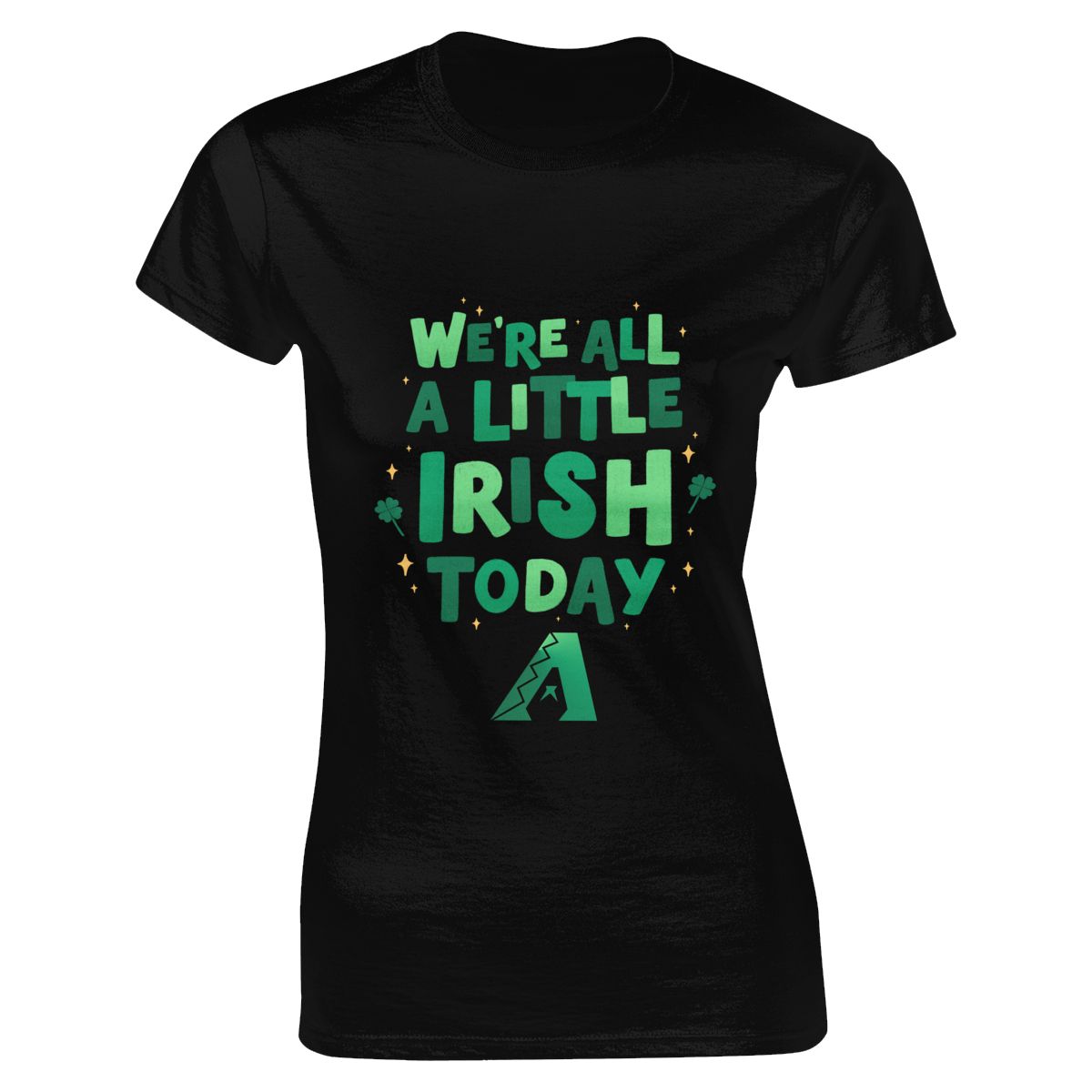 Arizona Diamondbacks We're All A Little Irish Today Women's Classic-Fit T-Shirt