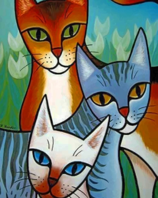 

Cats – Paint By Numbers - 40*50CM, 501 Original