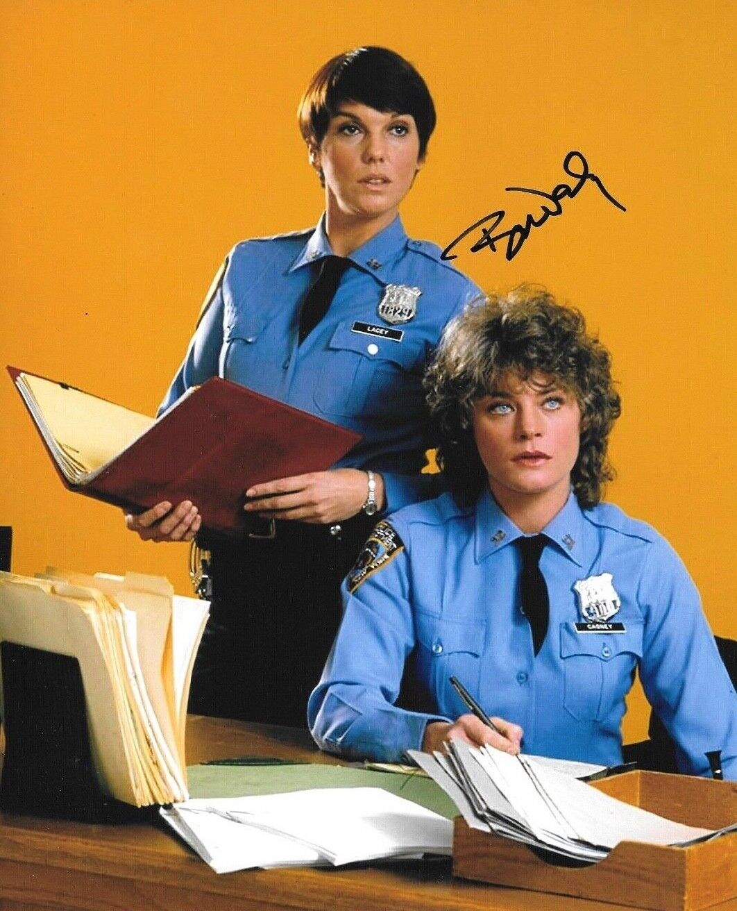 * TYNE DALY * signed 8x10 Photo Poster painting * CAGNEY & LACEY * COA * 4