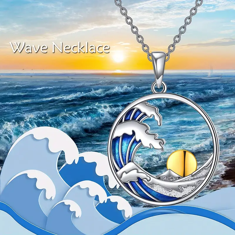 Elegant and fashionable ocean necklace