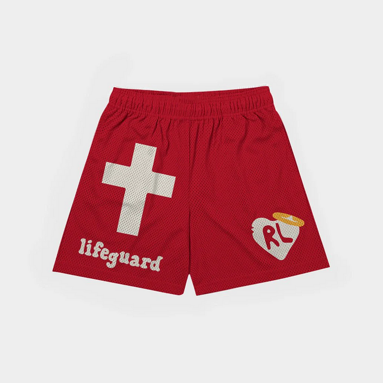 Sopula Life Guard Cross Of Faith Mesh Shorts