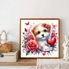 Love Dog - Full Round Drill Diamond Painting
