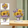 Flower Bouquet Table Top Diamond Painting Ornament Kits Desktop Diamond Art Kits