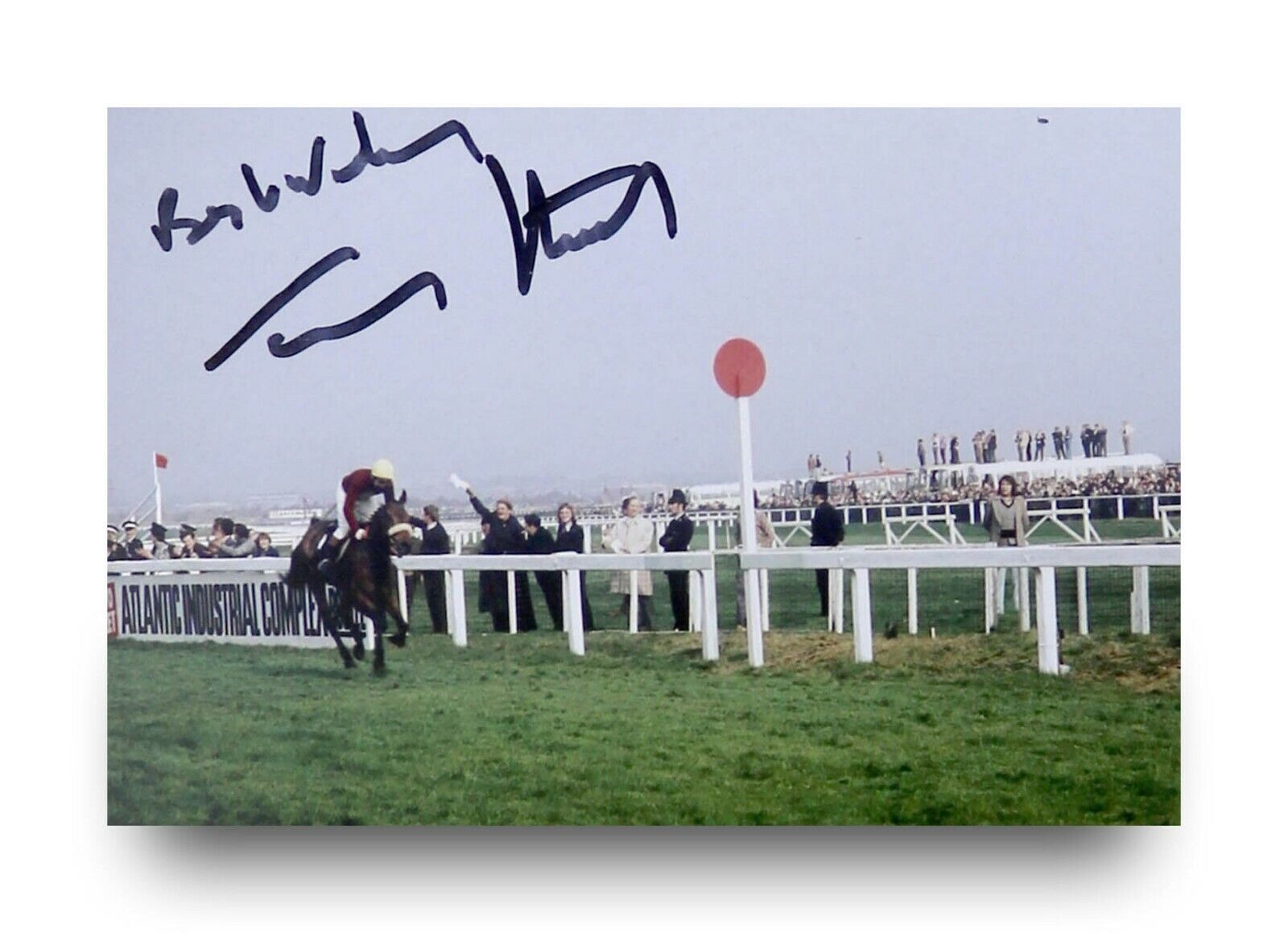 Tommy Stack Signed 6x4 Photo Poster painting Red Rum 1977 Grand National Genuine Autograph + COA