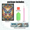 5D Diamond Painting Notebook DIY Diamond Art Dairy Book Kits (Butterfly)
