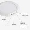 Rechargeable Ceiling Light with Remote Control Motion Sensor Battery Operated Lights for Shower Pantry Shed Hallway Porch Garage Stairs
