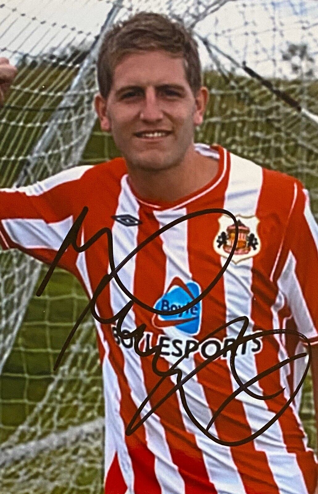 Michael Turner Genuine Hand Signed 6X4 Photo Poster painting - Sunderland