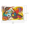 >SALE<5D DIY Diamond Painting Full Round Drill Contour Abstract Picture (B1711)