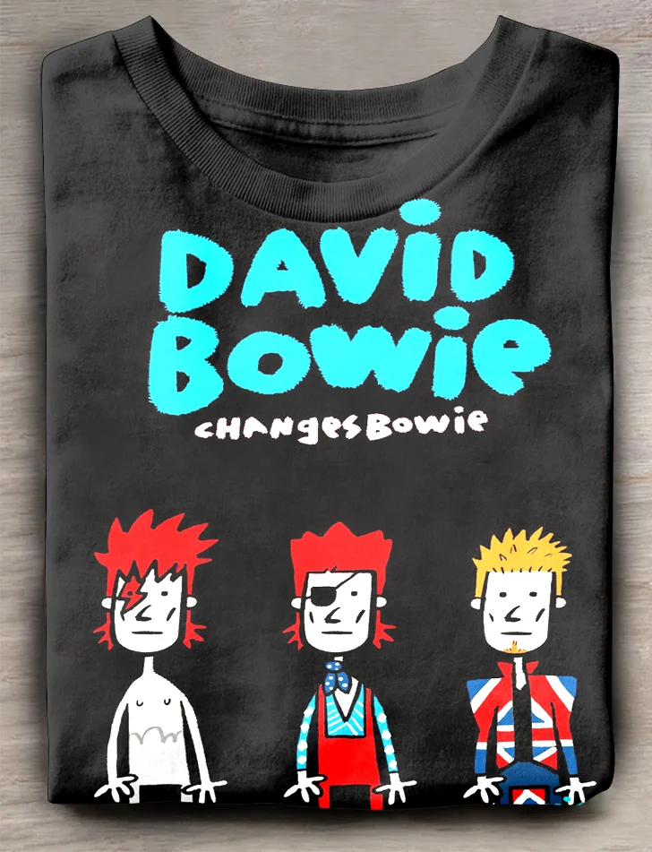 Teecade Teecade David Bowie T-shirt